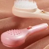 hair brush self cleaning