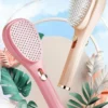 hair brush self cleaning