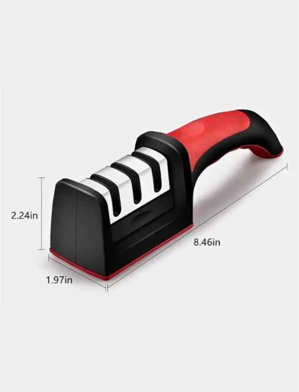 Premium 3-Stage Knife Sharpener Machine for Kitchen Blades