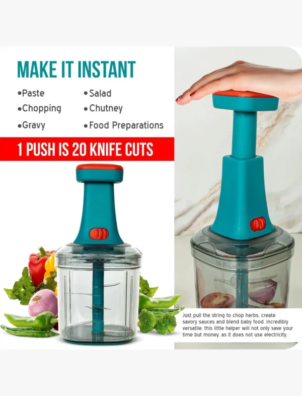 hand press vegetable chopper