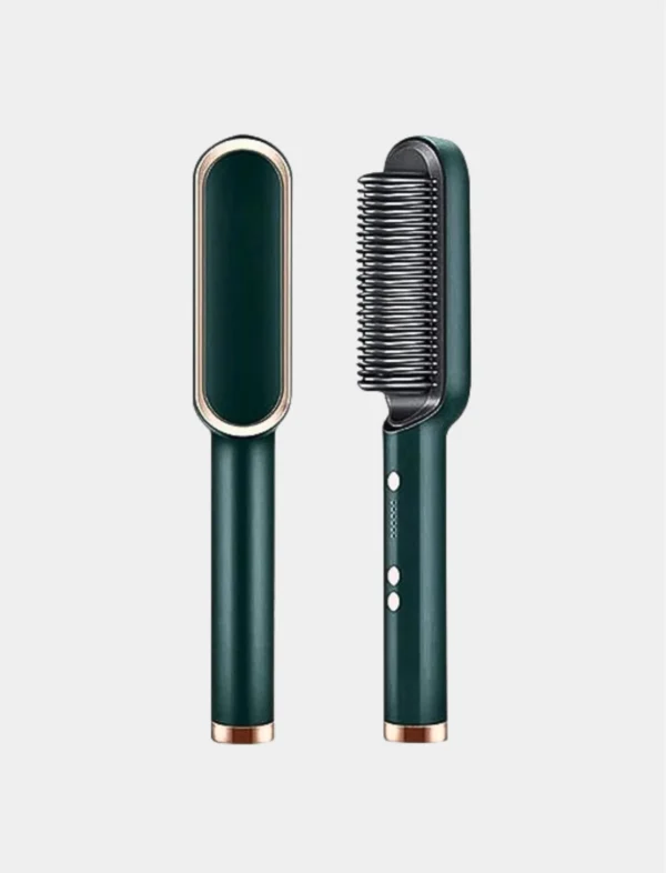 Unisex hair straightener comb for daily frizz control